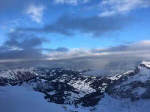 vue vers Gstaad
